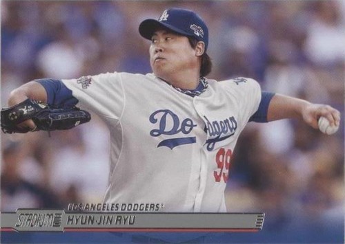 2014 Topps Stadium Club - Hyun-jin Ryu #158