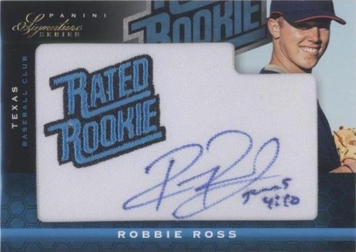 2012 Panini Signature Series - Robbie Ross #139