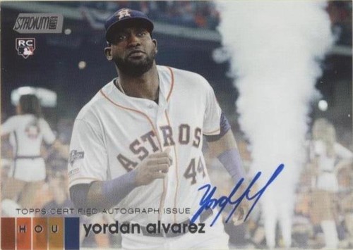 スポーツ選手 Yordan Alvarez RC Auto Yordan Alvarez 2020 Topps Chrome #RA-YA Rookie Auto Price
