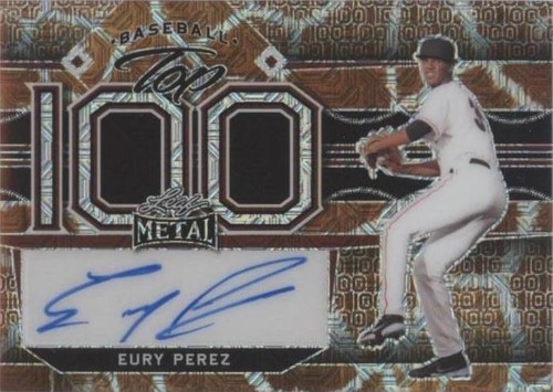 2022 Leaf Metal - Eury Perez #T-EP1