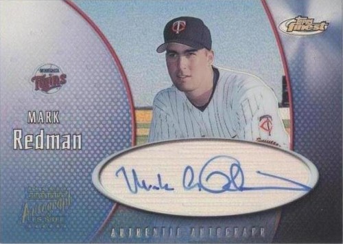 2001 Topps Finest - Mark Redman #FA-MR