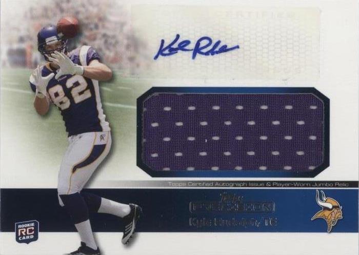 2011 Topps Precision Kyle Rudolph #RAJR-KR
