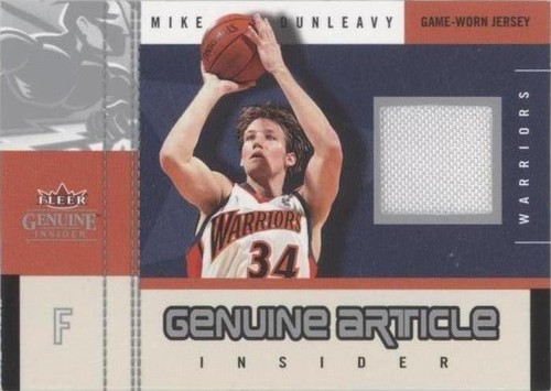 2003-04 Fleer Genuine Insider - Mike Dunleavy Jr. #GA-MD
