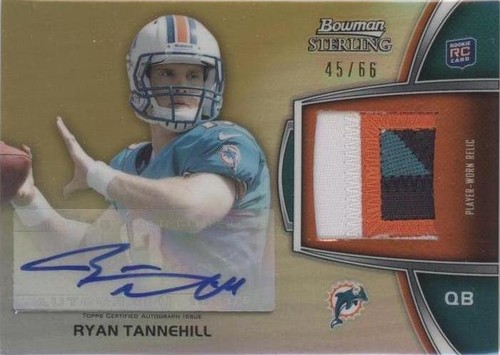 2012 Bowman Sterling Ryan Tannehill #BSAR-RT