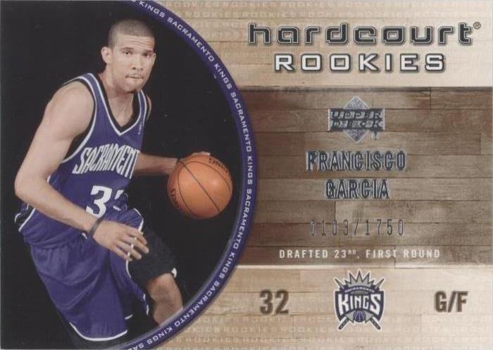 2005-06 Upper Deck Hardcourt - Francisco Garcia #113