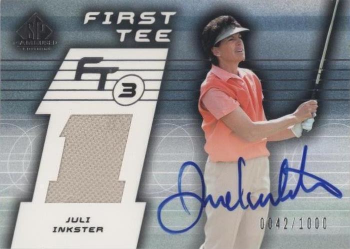 2003 SP Game Used Edition - Juli Inkster #78