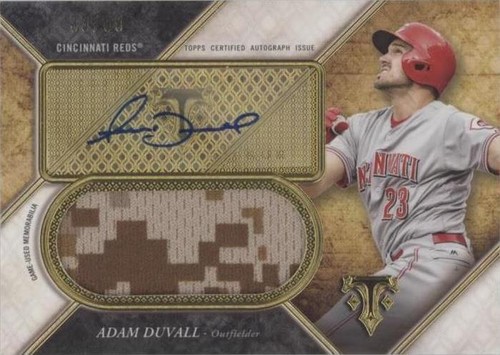 2017 Topps Triple Threads - Adam Duvall #UAJR-AU