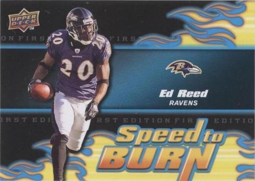 2009 Upper Deck First Edition Ed Reed #SB-23