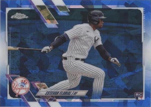 2021 Topps Chrome Sapphire Edition - Estevan Florial #406