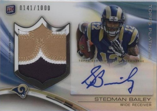 2013 Topps Platinum Stedman Bailey #ARP-SB
