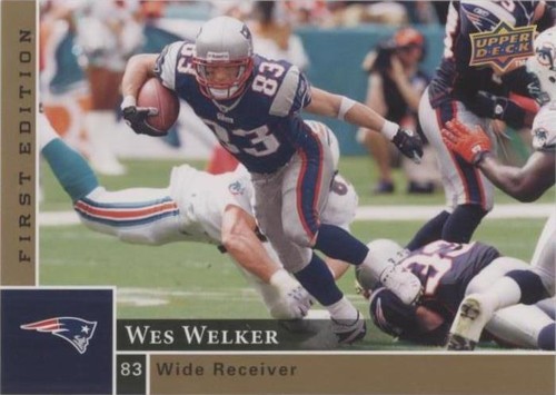 2009 Upper Deck First Edition Wes Welker #89