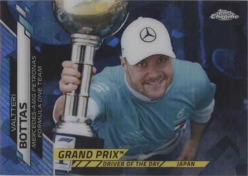 2020 Topps Chrome Sapphire Edition Formula 1 - Valtteri Bottas #170