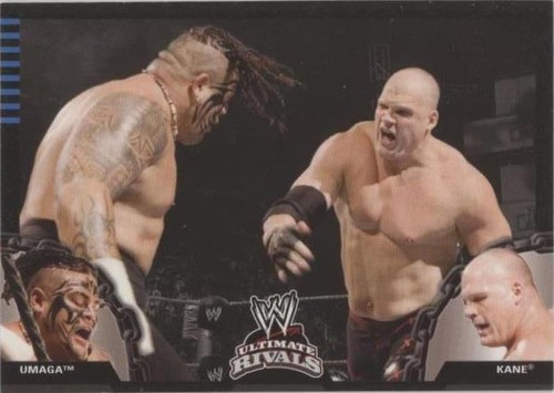 2008 Topps WWE Ultimate Rivals - Kane Umaga #25
