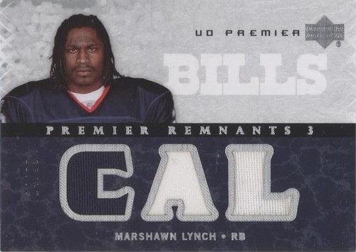 2007 UD Premier Marshawn Lynch #PR3-ML