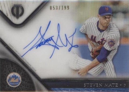 2017 Topps Tribute - Steven Matz #TA-SMA