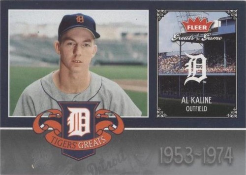 2006 Fleer Greats of the Game - Al Kaline #DET-AK