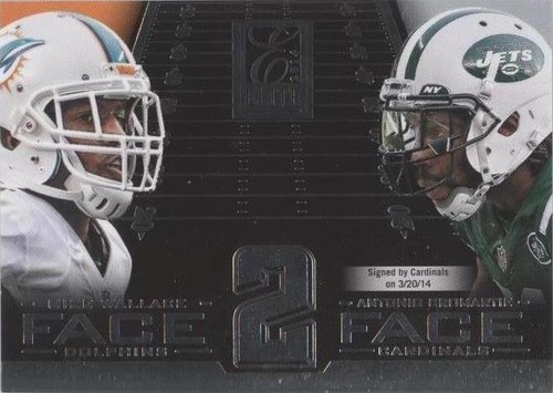 2014 Panini Elite Antonio Cromartie Mike Wallace #6