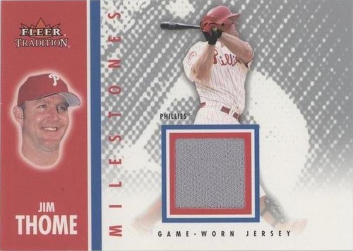 2003 Fleer Tradition - Jim Thome #MS-JT