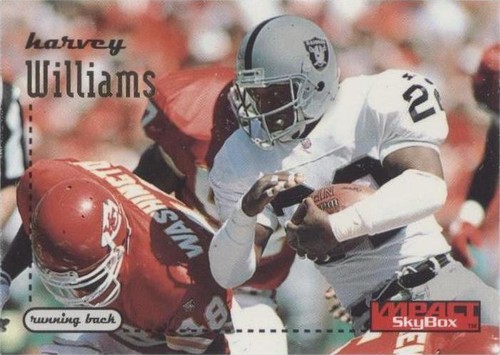 1996 Skybox Impact Harvey Williams #106