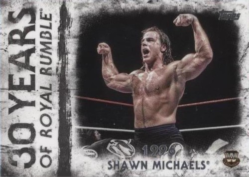 2018 Topps WWE Undisputed - Shawn Michaels #RR-8