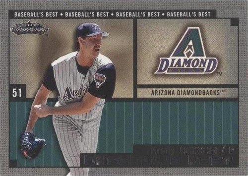2002 Fleer Showcase - Randy Johnson #14 BB