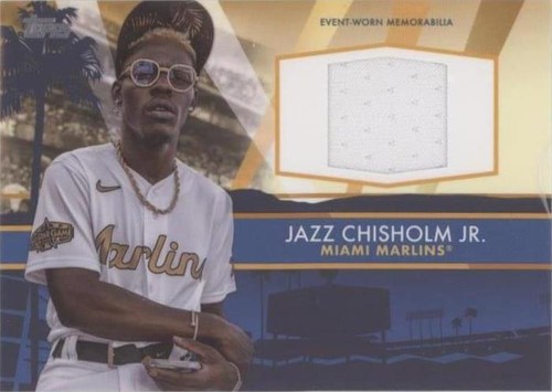 Jazz Chisholm Jr. 2022 Topps Chrome Black #SFA-JCJ Super