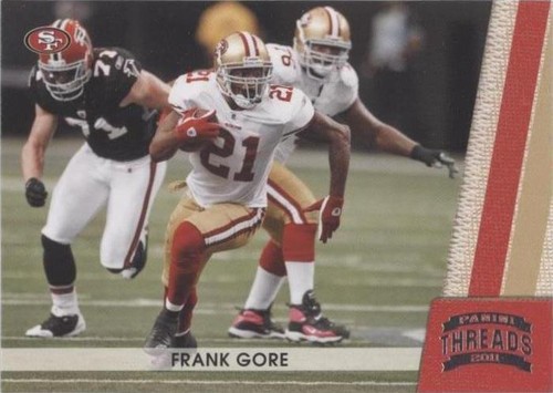 2011 Panini Threads Frank Gore #125