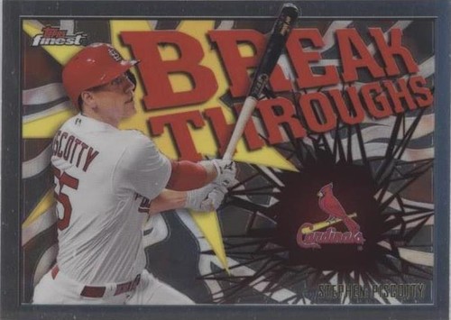 2017 Topps Finest - Stephen Piscotty #FB-SP