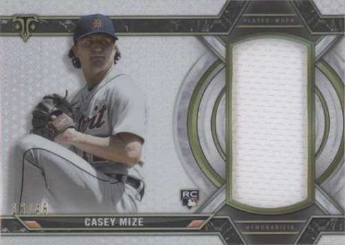 2021 Topps Triple Threads - Casey Mize #SJR-CM
