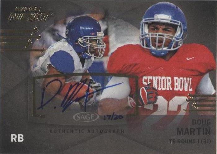 2012 SAGE Next Doug Martin #SA-32