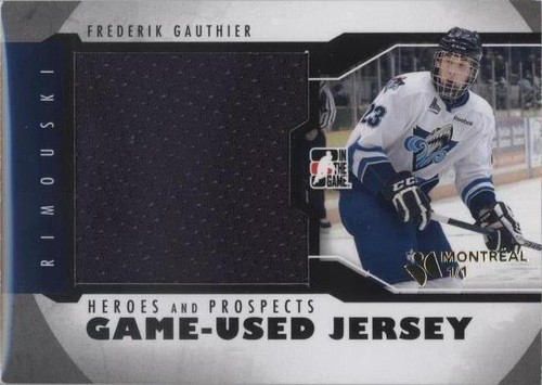 2012-13 In the Game Heroes and Prospects - Frederik Gauthier #M-13