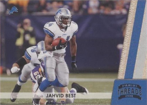 2011 Panini Threads Jahvid Best #50