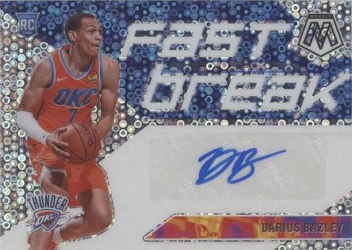 2019-20 Panini Mosaic - Darius Bazley #FB-DBZ