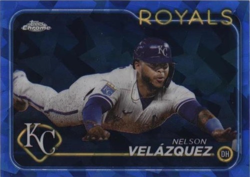 2024 Topps Chrome Update Series Sapphire Edition - Nelson Velazquez #USCS67
