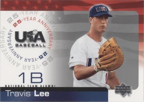 2004 Upper Deck USA Baseball 25-Year Anniversary - Travis Lee #USA-111