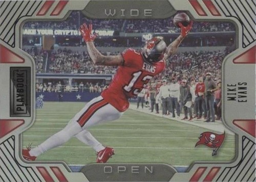 2022 Panini Playbook Mike Evans #WO-15
