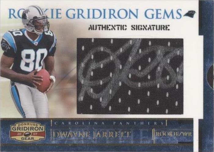 2007 Donruss Gridiron Gear Dwayne Jarrett #228