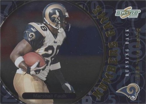 2001 Score Marshall Faulk #NG-2