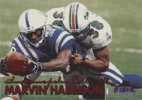 1999 Fleer Tradition Marvin Harrison #84