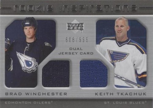 2005-06 Upper Deck Rookie Update - Brad Winchester Keith Tkachuk #210