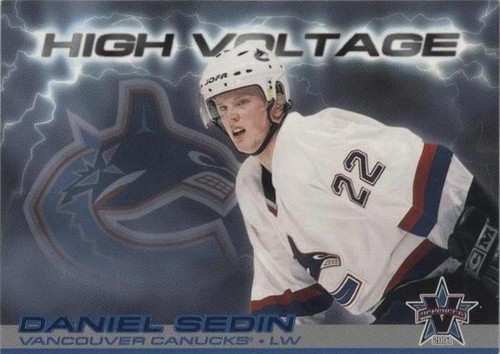 2000-01 Pacific Vanguard - Daniel Sedin #34