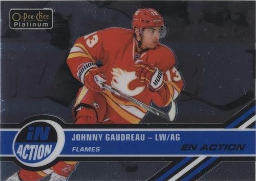 2017-18 O-Pee-Chee Platinum - Johnny Gaudreau #IA-8