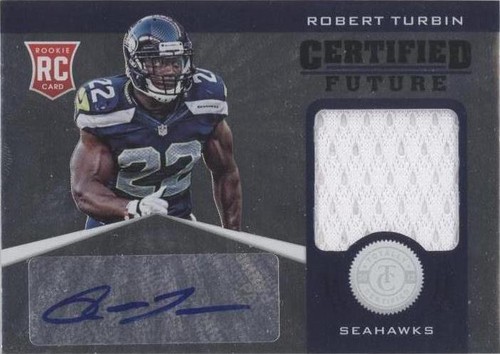2012 Totally Certified Robert Turbin #27