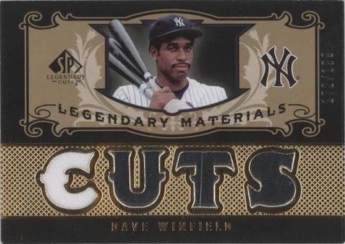 2007 SP Legendary Cuts - Dave Winfield #LM-DW1