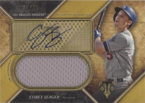 2017 Topps Triple Threads - Corey Seager #UAJR-CS