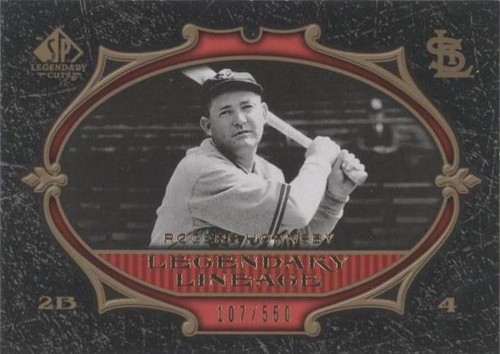 2025 Topps Rogers Hornsby Legendary Home Field Advantage #LHA-13 