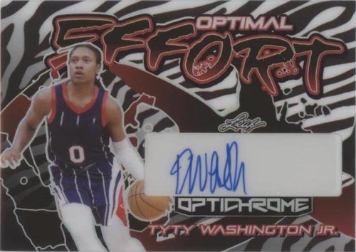 2022-23 Leaf Optichrome - TyTy Washington Jr. #OE-TWJ