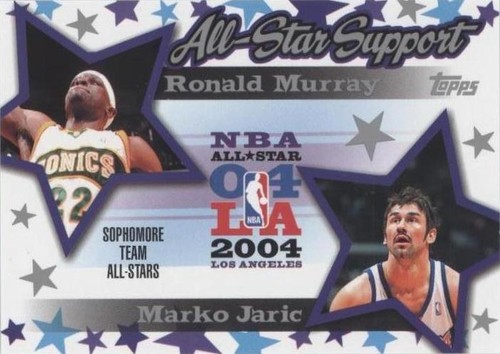 2004-05 Topps - Marko Jaric/Ronald Murray #AS-MJ