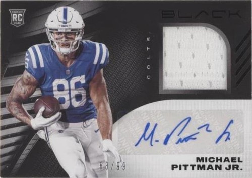 2020 Panini Black Michael Pittman Jr. #RSM-MPJ