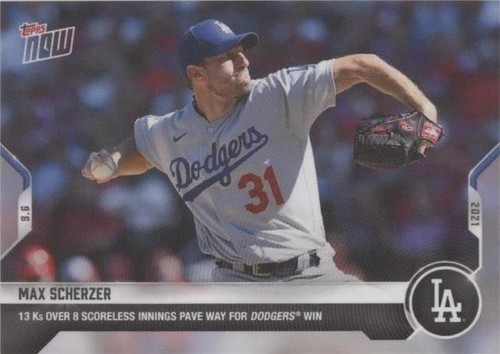 2021 Topps Now - Max Scherzer #769